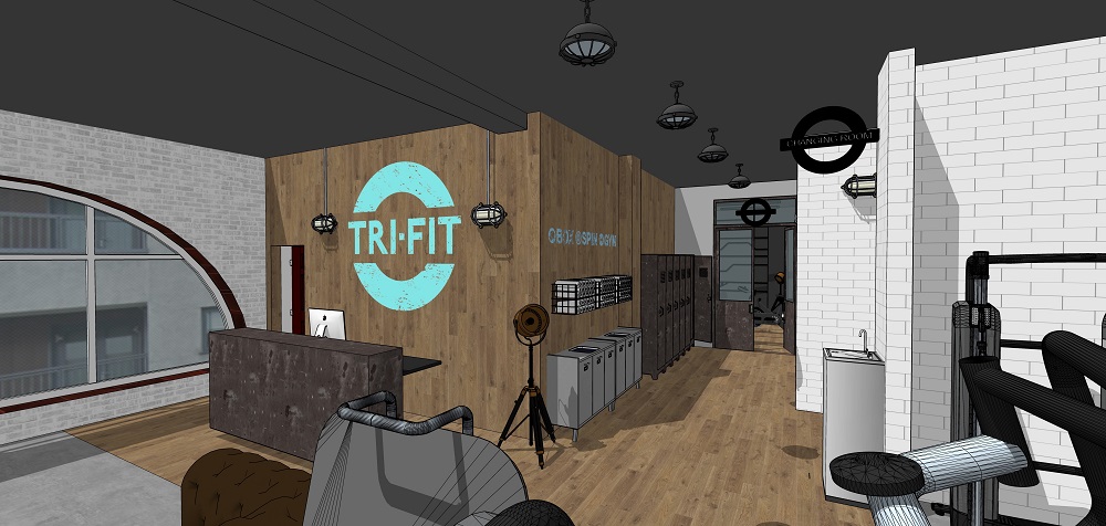 small gym design concept